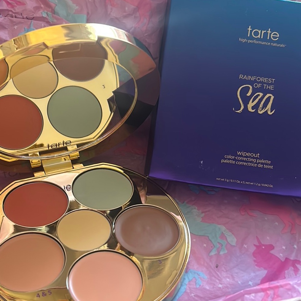 Tarte Rainforest of the Sea Wipeout - color correcting palette NIB